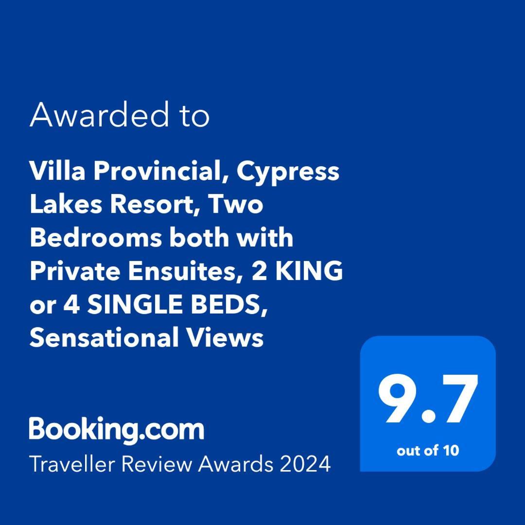 Villa Provincial - 2 Bedrooms Both With Ensuites -Situated In Cypress Lakes Resort 포콜빈 외부 사진
