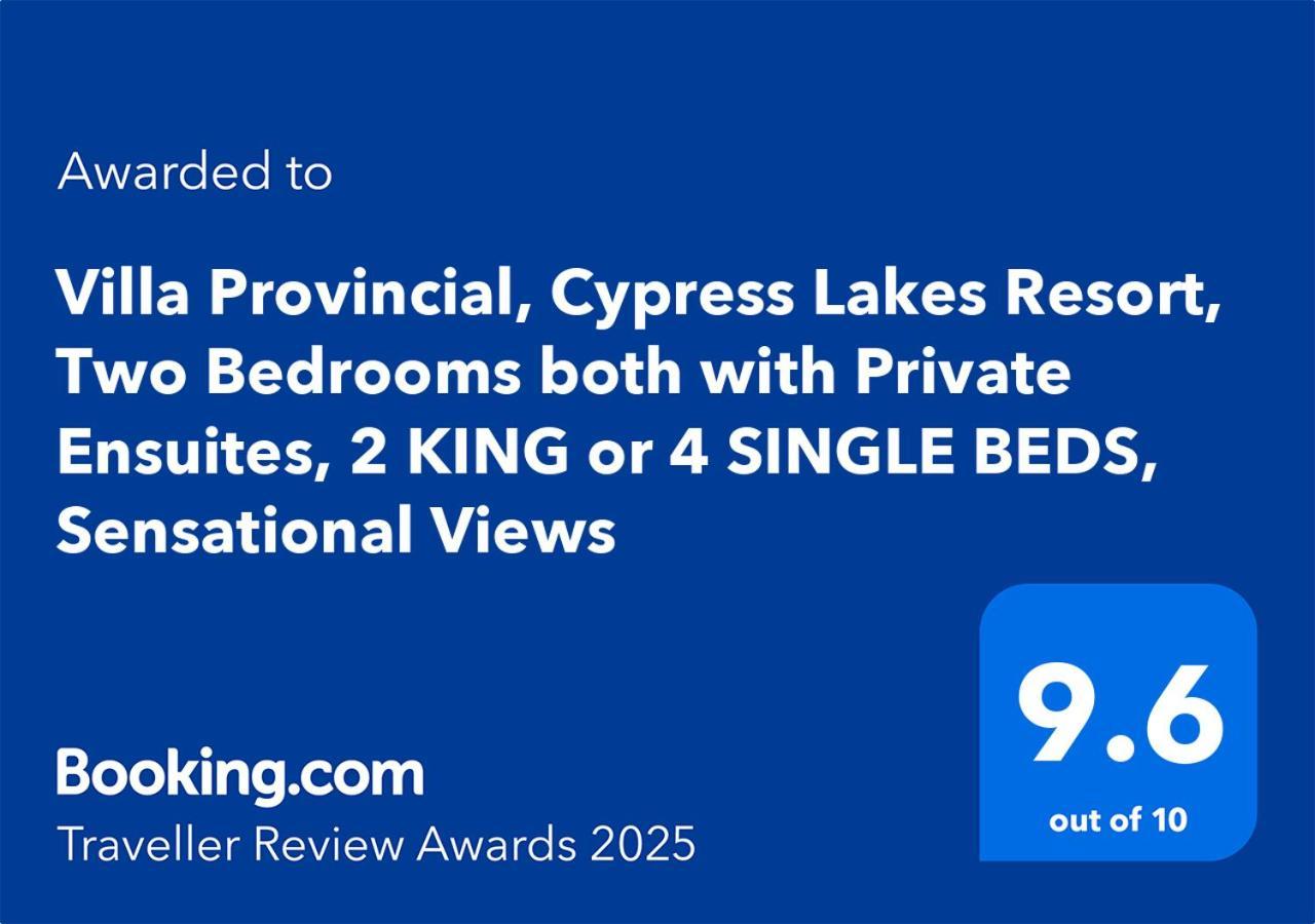 Villa Provincial - 2 Bedrooms Both With Ensuites -Situated In Cypress Lakes Resort 포콜빈 외부 사진